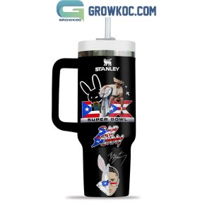 Bad Bunny Here For The Benito Bowl The Best Half Time Super Bowl Tumbler 40oz