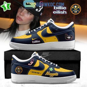 Billie Eilish x Denver Nuggets 2025 Air Force 1 Shoes