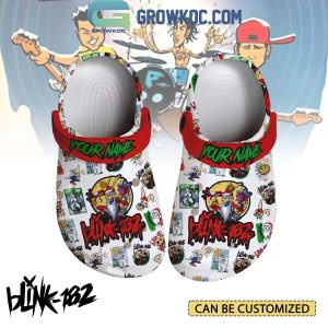 Blink 182 Merry Christmas Clogs Crocs