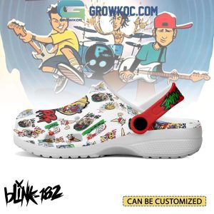 Blink 182 Merry Christmas Clogs Crocs