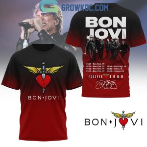 Bon Jovi Forever Tour Shirt Bon Jovi Forever Tour Shirt