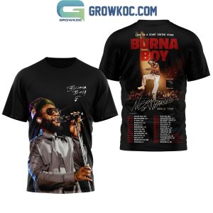 Burna Boy No Sign Of Weakness World Tour Shirt