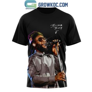 Burna Boy No Sign Of Weakness World Tour Shirt