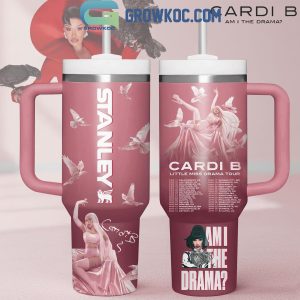 Cardi B Little Miss Drama Tour 2025 Tumbler 40oz
