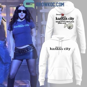 Charli XCX Live At Max’s Kansas City White Hoodie Shirt