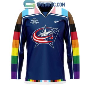 Columbus Blue Jackets Pride Month 2026 Hockey Jersey