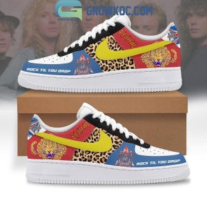 Def Leppard Rock Til You Drop Tour 2026 Air Force 1 Shoes