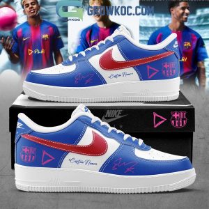 FC Barcelona x Ed Sheeran Play Like Barca Air Force 1 Shoes