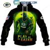 Detroit Lions Play Or Be Eaten Halloween Hoodie T-Shirt