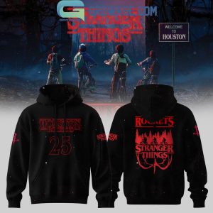 Houston Rockets x Stranger Things Night Hoodie Shirt