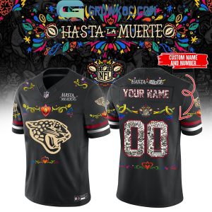 Jacksonville Jaguars Hasta La Muerte 2025 Football Jersey