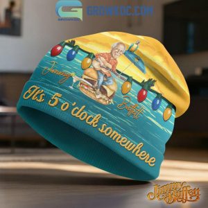Jimmy Buffett It’s 5 O’clock Somewhere Beanie Hat