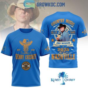 Kenny Chesney Country Music Hall Of Fame 2025 Shirt