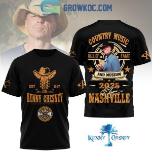 Kenny Chesney Country Music Hall Of Fame 2025 Shirt