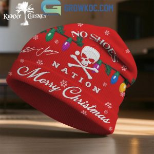 Kenny Chesney No Shoes Nation Merry Christmas Beanie Hat