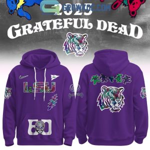 LSU Tigers Grateful Dead 60 Years 2025 Hoodie Shirt