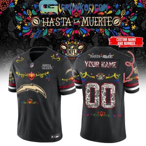 Los Angeles Chargers Hasta La Muerte 2025 Football Jersey