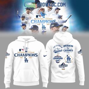Los Angeles Dodgers National League Champions 2025 Hoodie Shirt