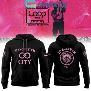 Manchester City x Ed Sheeran Loop Tour 2025 Hoodie Shirt