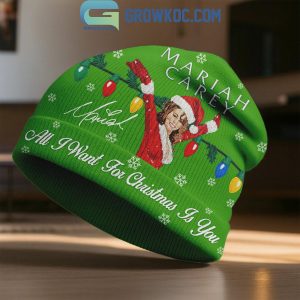 Mariah Carey All I Want For Christmas Is You Beanie Hat