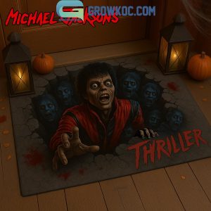 Michael Jackson Thriller Halloween Doormat