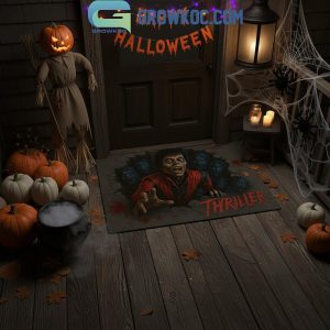 Michael Jackson Thriller Halloween Doormat