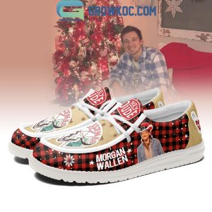 Morgan Wallen Christmas Santa Baby Hey Dude Shoes