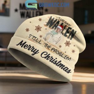 Morgan Wallen Still The Problem Merry Christmas Beanie Hat