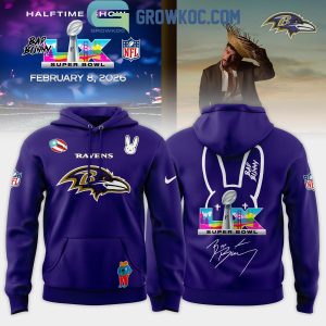 NFL x Bad Bunny 2025 Super Bowl LX Halftime Show Hoodie Shirt