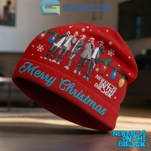 NKOTB Merry Christmas Beanie Hat