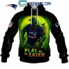 New England Patriots Play Or Be Eaten Halloween Hoodie T-Shirt