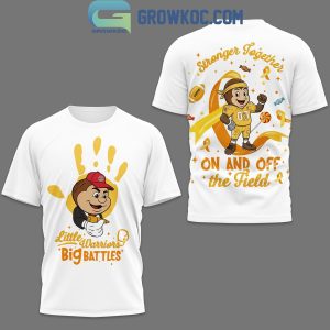 Ohio State Buckeyes Little Warriors Big Battles Childhood Cancer Shirt Ohio State Buckeyes Little Warriors Big Battles Childhood Cancer Shirt