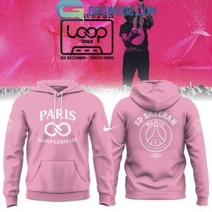 Paris Saint Germain x Ed Sheeran Loop Tour 2025 Hoodie Shirt