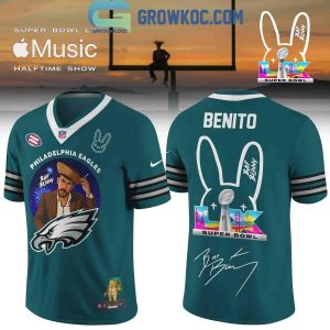 Philadelphia Eagles x Bad Bunny Benito Super Bowl LX 2026 Jersey