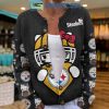 Philadelphia Eagles Hello Kitty Pink Knitted Cardigan Jacket