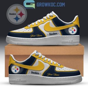 Pittsburgh Steelers Pride The Black Gold Air Force 1 Shoes