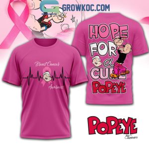 Popeye Breast Cancer Hope For A Cure Shirt
