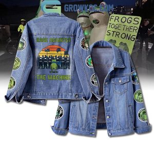 Portland Frog Resist Denim Jacket