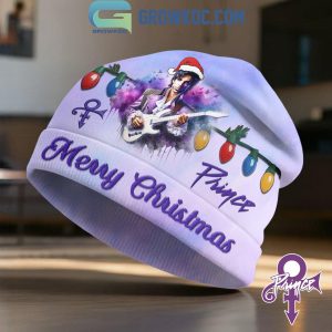 Prince Merry Christmas Beanie Hat