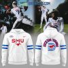 SMU Mustangs Football White Uniform 2025 Hoodie Shirt