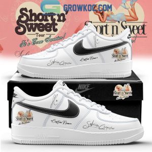 Sabrina Carpenter’s Short N’ Sweet Tour White Air Force 1 Shoes