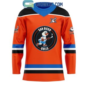 San Diego Gulls 10 Years Anniversary Hockey Jersey