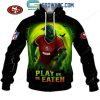 Seattle Seahawks Play Or Be Eaten Halloween Hoodie T-Shirt