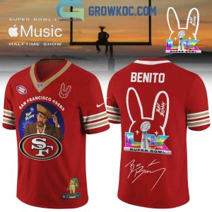 San Francisco 49ers x Bad Bunny Benito Super Bowl LX 2026 Jersey