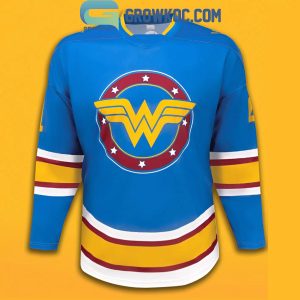 St. Louis Blues x Super Hero Wonder Woman Night Hockey Jersey