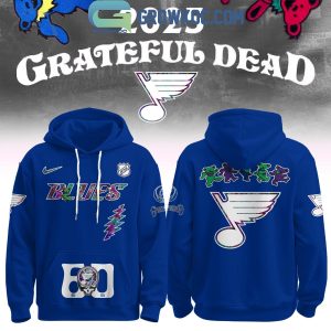 St.Louis Blues Grateful Dead 60 Years Hoodie Shirt