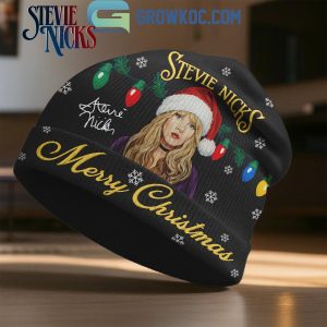 Stevie Nicks Merry Christmas Beanie Hat