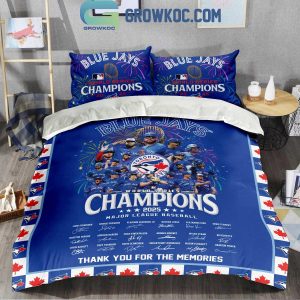 Toronto Blue Jays World Series 2025 Champions Bedding Set
