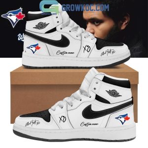 Toronto Blue Jays x The Weeknd World Series 2025 White Air Jordan 1