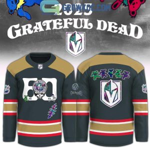 Vegas Golden Knights x Grateful Dead 60 Years Hockey Jersey